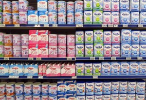 Baby milk products recall in France